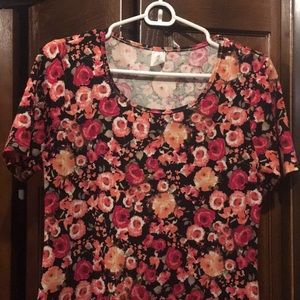 Honey and Lace Floral T-length dress